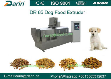Автоматическая машина Extruing собачьей еды нержавеющей стали DR65/сухая технологическая линия еды любимчика