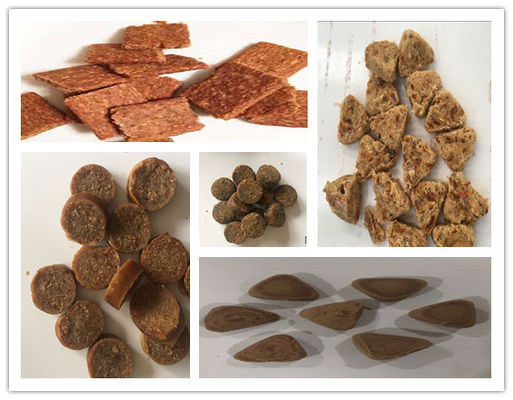 Делать мяса/рыб/говядины производственной линии корма для домашних животных коммерчески отрывистый/формируя машины