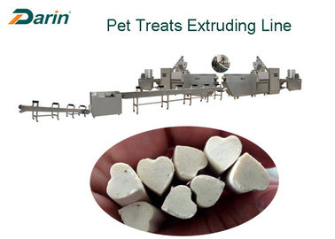 Линия производства продуктов питания закуски жевательной резины штрангпресса собачьей еды зубоврачебной заботы Сс
