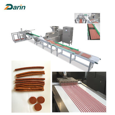 Машина прокладки мяса собаки производственной линии корма для домашних животных зубоврачебная с автоматической системой подноса