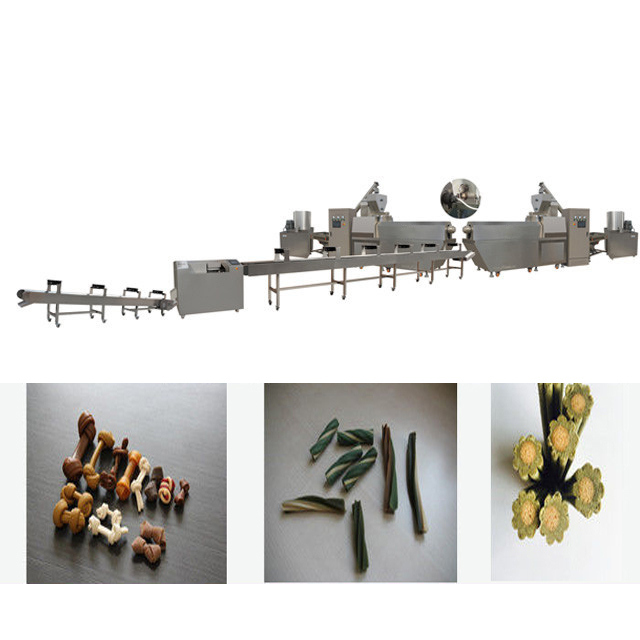 Непрерывная & автоматическая машина штрангпресса собачьей еды для собаки, кота, животного