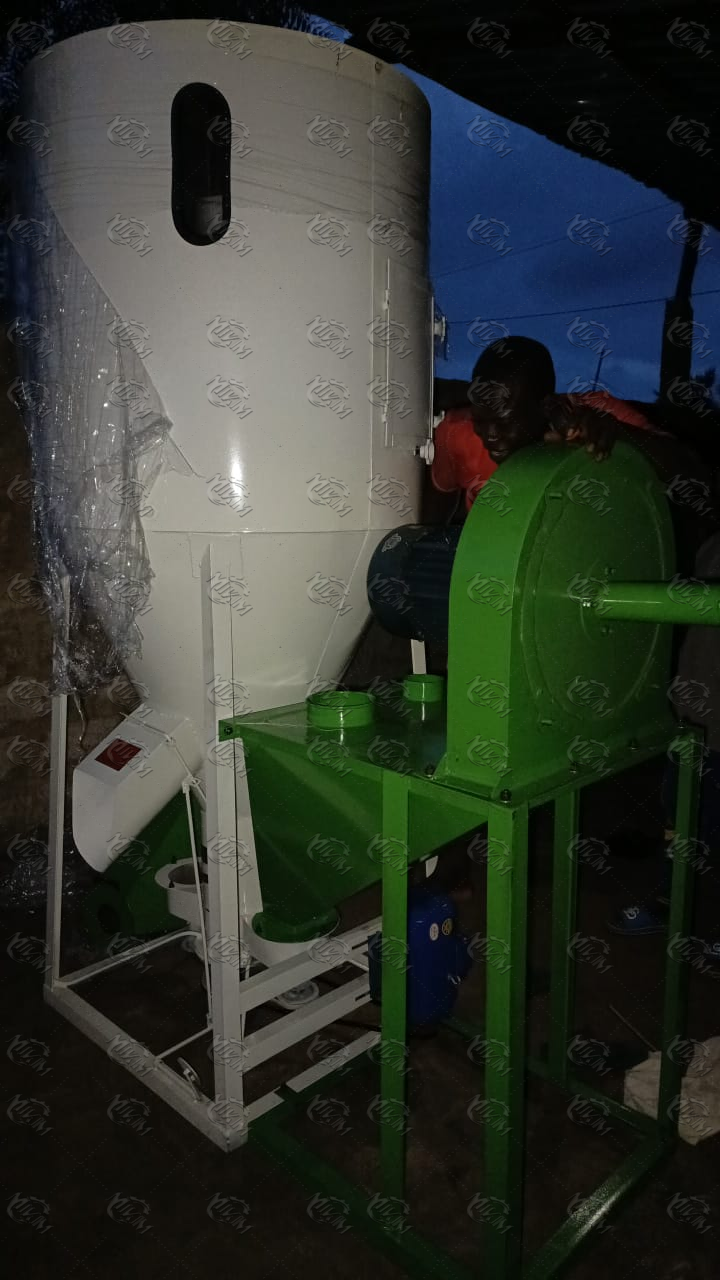 последний случай компании о Nigeria Customer Case: 300–350 kg/h Dry Type floating fish feed pellet extruder machine Successfully Delivered