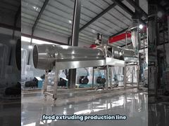 Экструдер для производства корма для рыб, 500-600 кг/ч, SUS201, SUS304, AutoCAD планировка