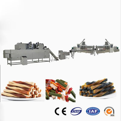 Экструдер для полувлажного корма для собак для лакомств / закусок / жевательных продуктов