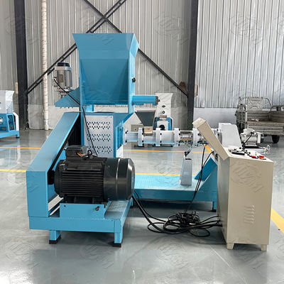 Двухшнековый экструдер для корма для собак с ISO, линия производства кормовых гранул