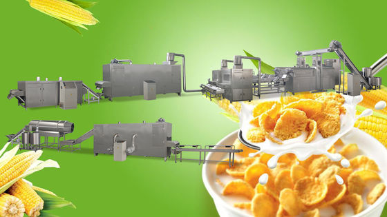 Хлопья мозоли PLC SS 300kg/hr Сименс делая машину