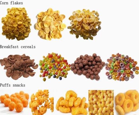 Машина для экструзии кукурузных чипсов и закусок, сертификат CE, SS304, 380 В, 50 Гц, 400-500 кг/ч