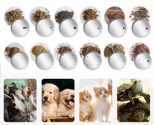 Кормовая смесь для рыбы Машина для экструзии кормов для домашних животных Сертификат CE Автоматическое оборудование для экструзии кормов для животных