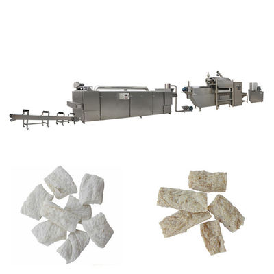 Машина штрангпресса еды гистона сои нержавеющей стали, двойная линия штрангпресса винта