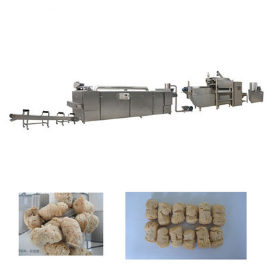 Машина штрангпресса еды гистона сои нержавеющей стали, двойная линия штрангпресса винта