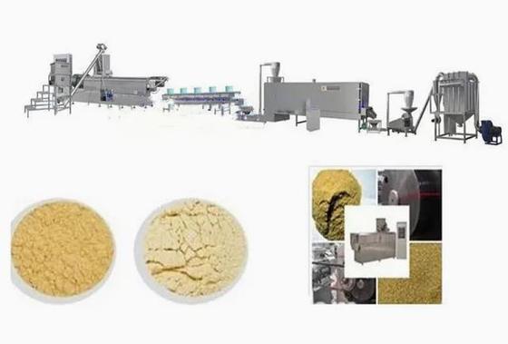 Высокопроизводительная автоматическая экструзионная машина в пищевой промышленности, нержавеющая сталь, двухшнековая