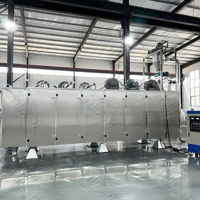 Удите производственную линию штрангпресса еды любимчика, машину создателя собачьей еды