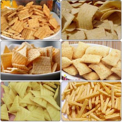 3D сложенный жареный пуф экструдерная машина с одной винтовой экструдерной пищевой обработки