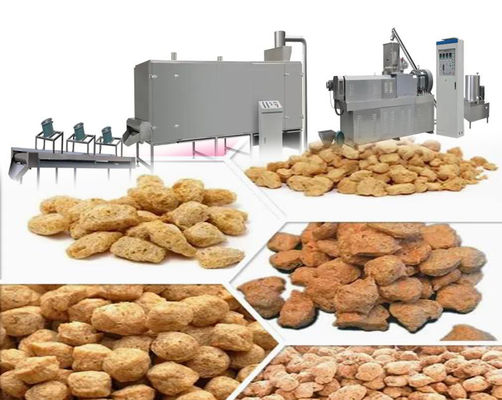 Линия автоматического производства продуктов питания машины/протеина штрангпресса сои