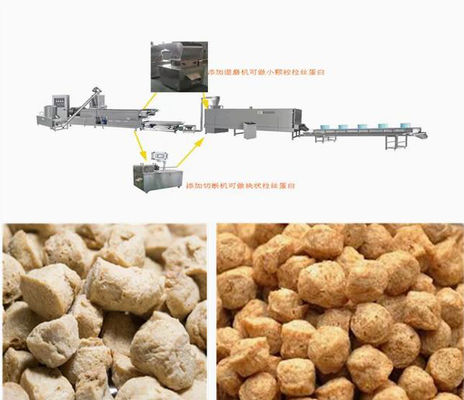 Автоматический изолят текстурировал Вегетабле машину штрангпресса сои для еды протеина