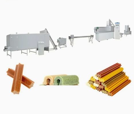 Собака Смартбоне делая машину обслуживания любимца, собаку жуя машину корма для домашних животных