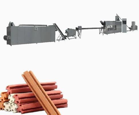 Конструированная таможней машина обслуживания любимца прессовала собака жуя пищевую промышленность