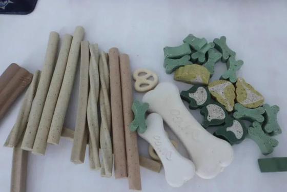 Любимец нержавеющей стали 100KW жует производственную линию для зубов собак