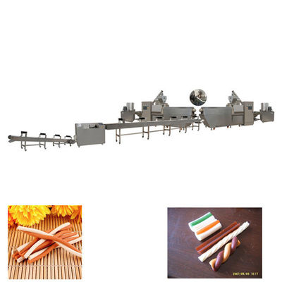 Забота собаки зубоврачебная жуя нержавеющую сталь штрангпресса производственной линии корма для домашних животных одиночную