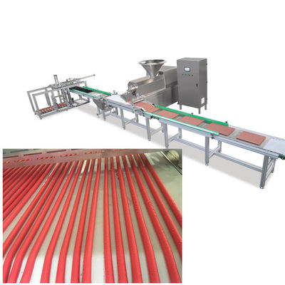 SUS304 жалуются отрывистая производственная линия 500kg/Hr корма для домашних животных обслуживаний