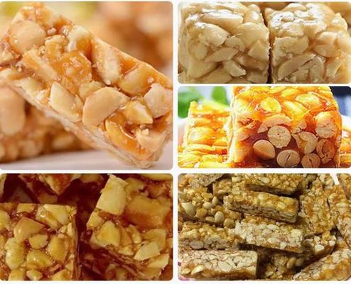 Машина для производства прямоугольных батончиков из кунжута/злаков для кукурузы, сорго, гречихи