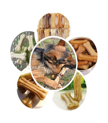 Собачья еда делая машину отжатую выследить яловку Chews Bones машинное оборудование