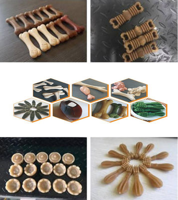 Автоматический любимец машины штрангпресса корма для домашних животных инжекционного метода литья закусок собаки жует машину