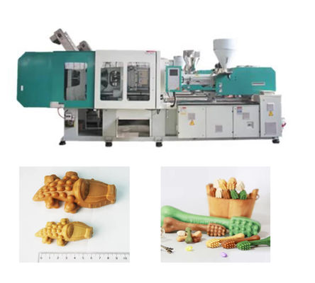 Автоматическая машина для производства формованных зубных лакомств для собак с одним шнеком