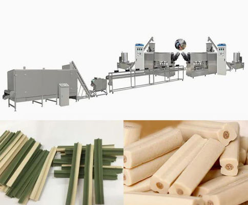 Pet Chewing Snack Processing Machine / feed extruder machine