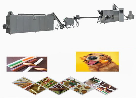 Pet Chewing Snack Processing Machine / feed extruder machine