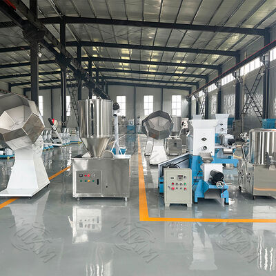 Small Floating Fish Feed Making Machine Farm Poultry Chicken Feeds Extruder Animal Food Machine Mixing Extruding Packing Production Line