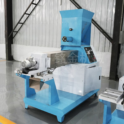 High-Efficiency Automatic  Pet Food Production Line Floating Fish Feed Pellet Machine for Dogs Cats Extruder for Fish Food