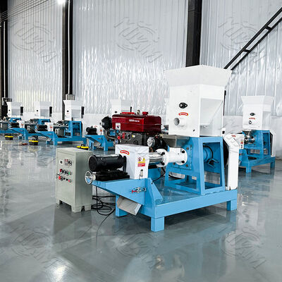 Экструдер для производства корма для рыб MIKIM Diesel: Мощный + Низкий расход топлива, сокращает расходы на производство корма для рыб вдвое