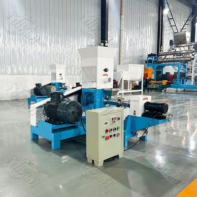 Машина для экструзии корма для рыбы, малый дизельный двигатель, плавающий корм для тилапии, экструдер для корма для животных, кроликов, собак, мельница для корма, машина для изготовления гранул