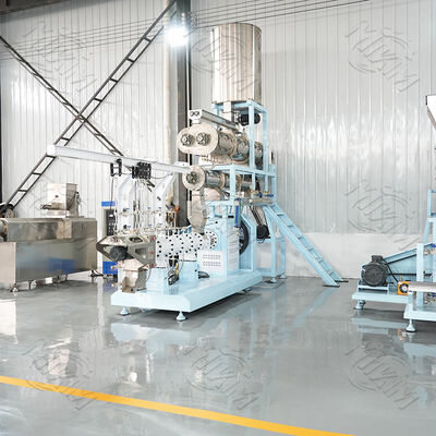 Автоматическая плавучая рыба Пищевая экструдер собака Пищевая пеллетная фабрика Кормление