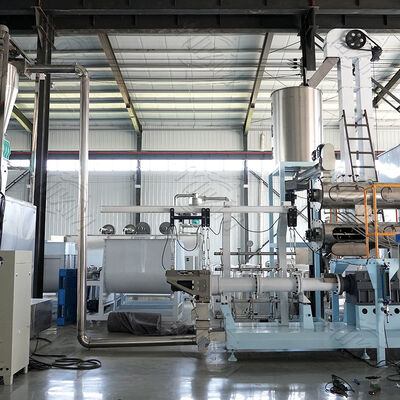 3-5тонны/час Автоматическая плавучая погружающаяся рыбная кормовая линия производства Двойной винт для собак Пищевая экструдерная машина для экструдирования пеллет плавучей рыбной кормы