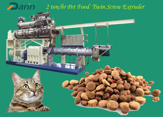 Машина штрангпресса корма для домашних животных 3 Ton/H сухая для размножения собаки