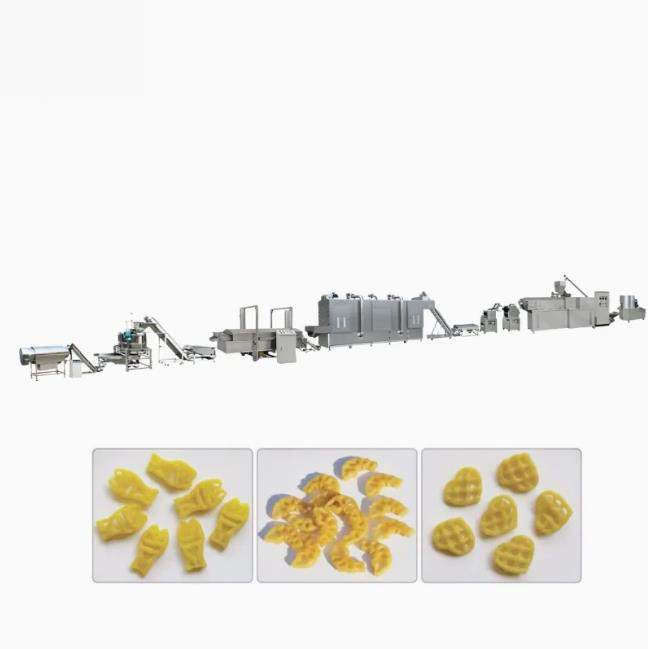 Жареный экструдированный 3D-гранулированный снек-экструдер с CE