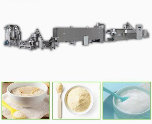 Машина/производственная линия штрангпресса еды порошка риса зерен питания