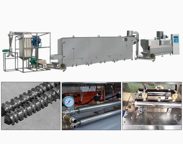 Порошок молока младенца делая машину, линию порошка питания отростчатую