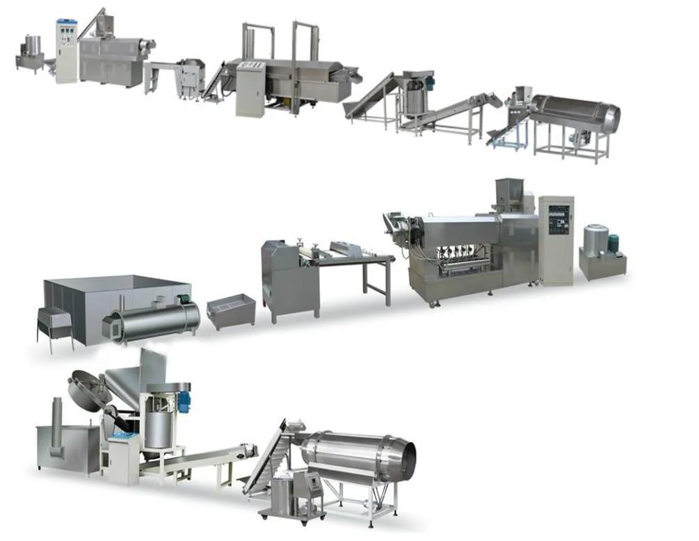 Одиночное оборудование штранг-прессования еды винта для стеклярусов муки 3d откалывает делать