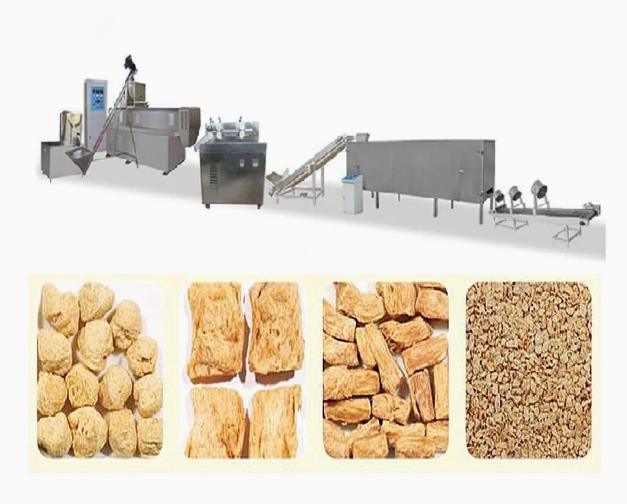 Производственная линия оборудования штрангпресса сои CE ISO9001 стандартная польностью тучная