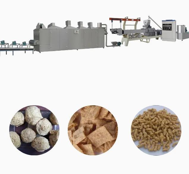 Автоматическая машина для экструзии пищевого соевого белка TVP / TSP с сертификатом ISO