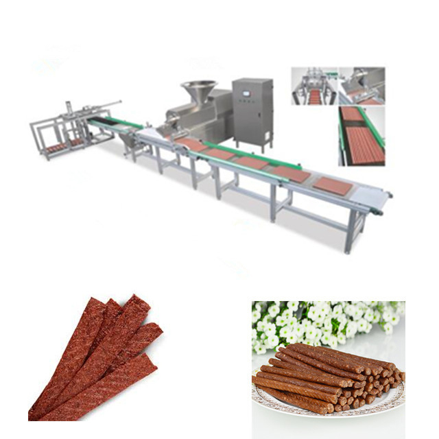 Жующ машину штрангпресса закусок собаки холодную для делать прокладки мяса