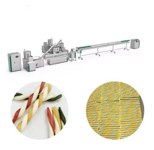 обслуживания любимца извива 150kg/Hr 50Hz линия непрерывного прессуя