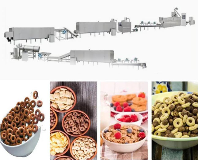 очень вкусные многофункциональные хлопья мозоли хорошего представления/технологическая линия хлопий для завтрака