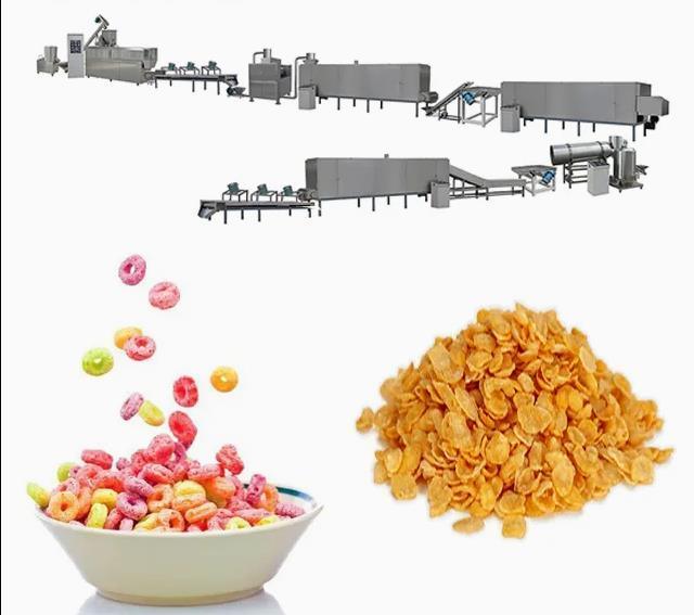 Хлопь мозоли нержавеющей стали 304 делая машину для продуктов Kellogg и Nestle