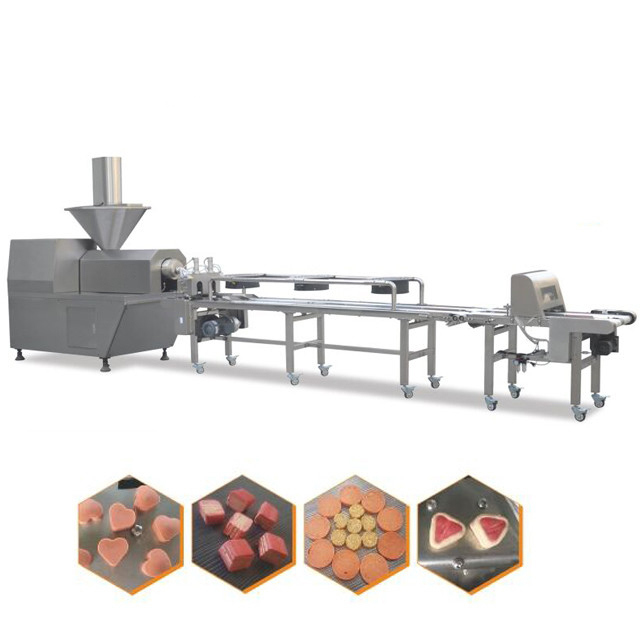 Собака штрангпресса корма для домашних животных мяса утки отрывистая реальная обрабатывает отрывистый формировать обслуживаний